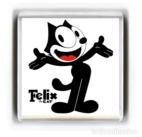 Cine: IMAN ACRILICO NEVERA - DIBUJOS ANIMADOS EL GATO FELIX