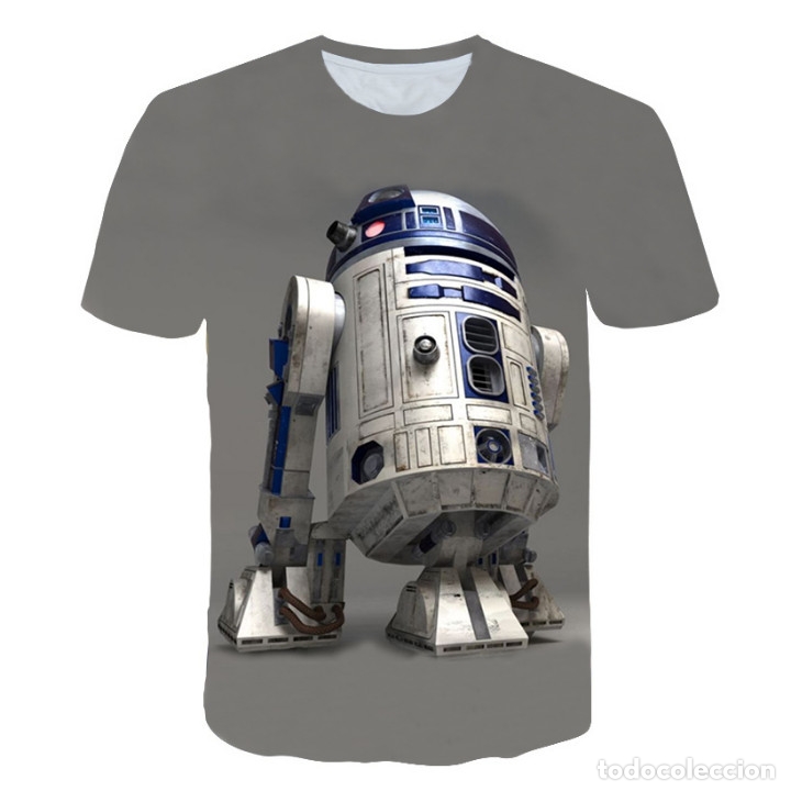 Cine: STAR WARS GUERRA DE LAS GALAXIAS CAMISETA R2D2