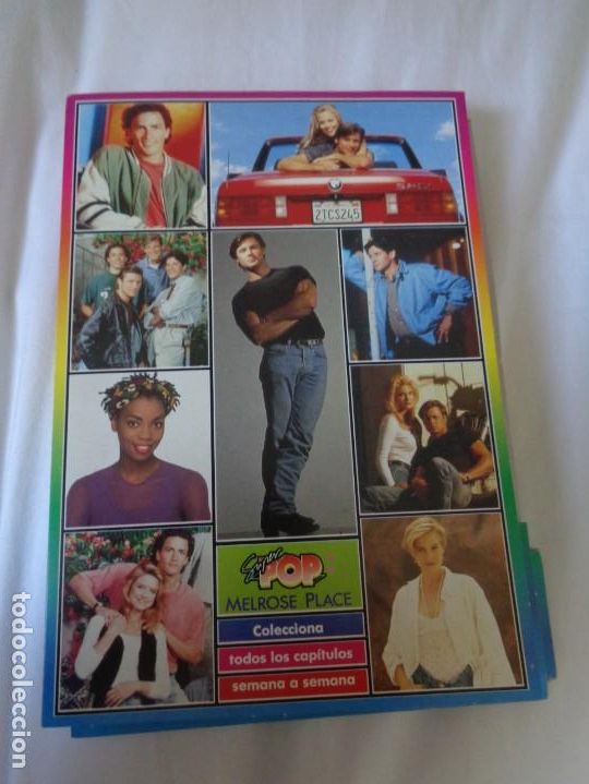 Cine: super pop - SERIE DE TV MELROSE PLACE - COLECCIONABLES DE 24 CAPITULOS CON SU CARPETA