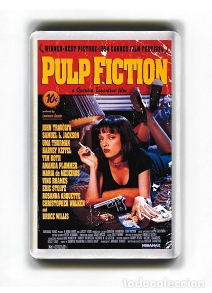 Cine: IMAN ACRILICO NEVERA - CINE PULP FICTION