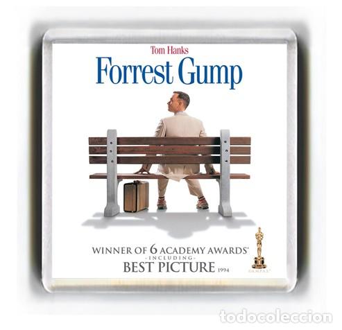 Cin&eacute;ma: IMAN ACRILICO NEVERA - CINE FORREST GUMP TOM HANKS