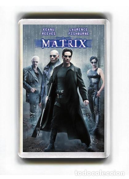 Cine: IMAN ACRILICO NEVERA - CINE - MATRIX KEANU REEVES