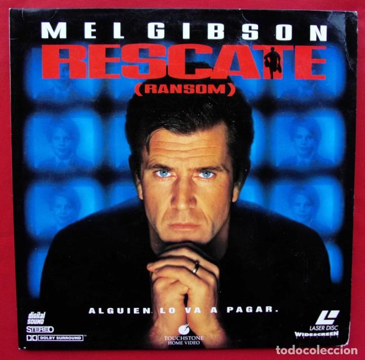 Cine: RESCATE. MEL GIBSON. LASER DISC. VERSI&Oacute;N ESPA&Ntilde;OLA. - Foto 1