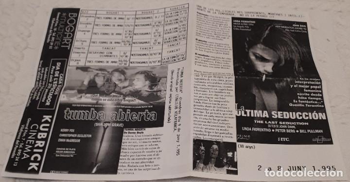 Cin&eacute;ma: Folleto de cine Bogart Multicine Vilafranca del Pened&egrave;s