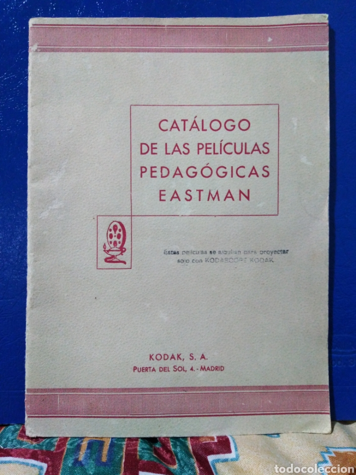 Cine: Cat&aacute;logo de las pel&iacute;culas pedag&oacute;gicas eastman