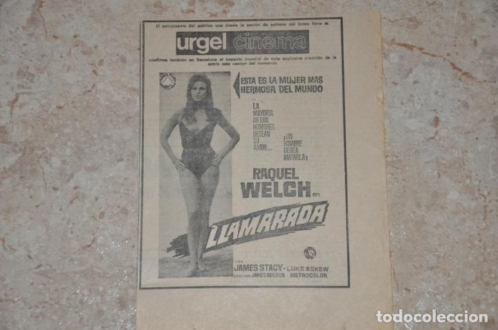 anuncio pelicula llamarada
