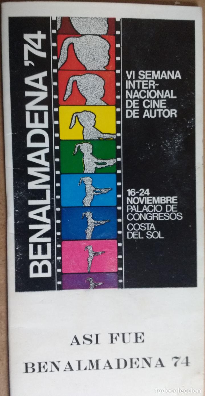 Cine: BENALMADENA 74, VI SEMANA INTERNACIONAL DE CINE DE AUTOR, PALACIO CONGRESOS TORREMOLINOS