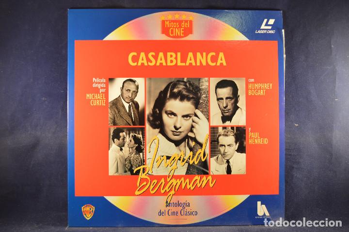 Cine: CASABLANCA - LASER DISC - Foto 1