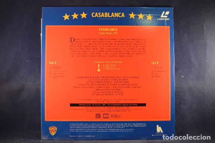 Cine: CASABLANCA - LASER DISC - Foto 2