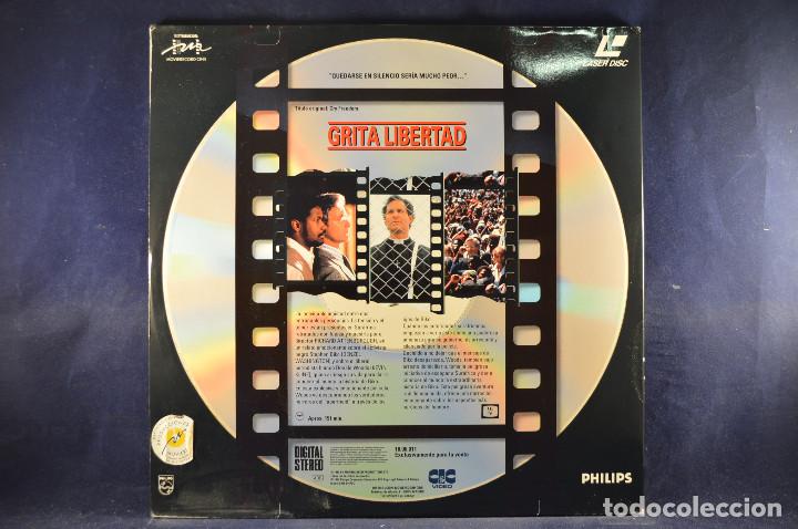 Cine: GRITA LIBERTAD - LASER DISC - Foto 2
