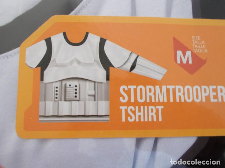 Cine: STORMTROOPER TSHIRT CAMISETATALLA M NUEVA CON SU CAJA STAR WARS DISNEY