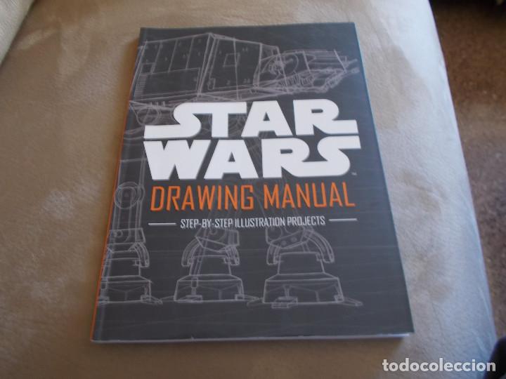 Cine: STAR WARS DRAWING MANUAL STEP BY STEP ILLUSTRATION PROJECTS NUEVO SIN USO