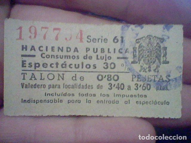 Cine: ENTRADA CINE IDEAL LOS DOS PILLETES Y LA LEGION DEL FUEGO  OCT 1942 5,5 X 3 CMS APROX