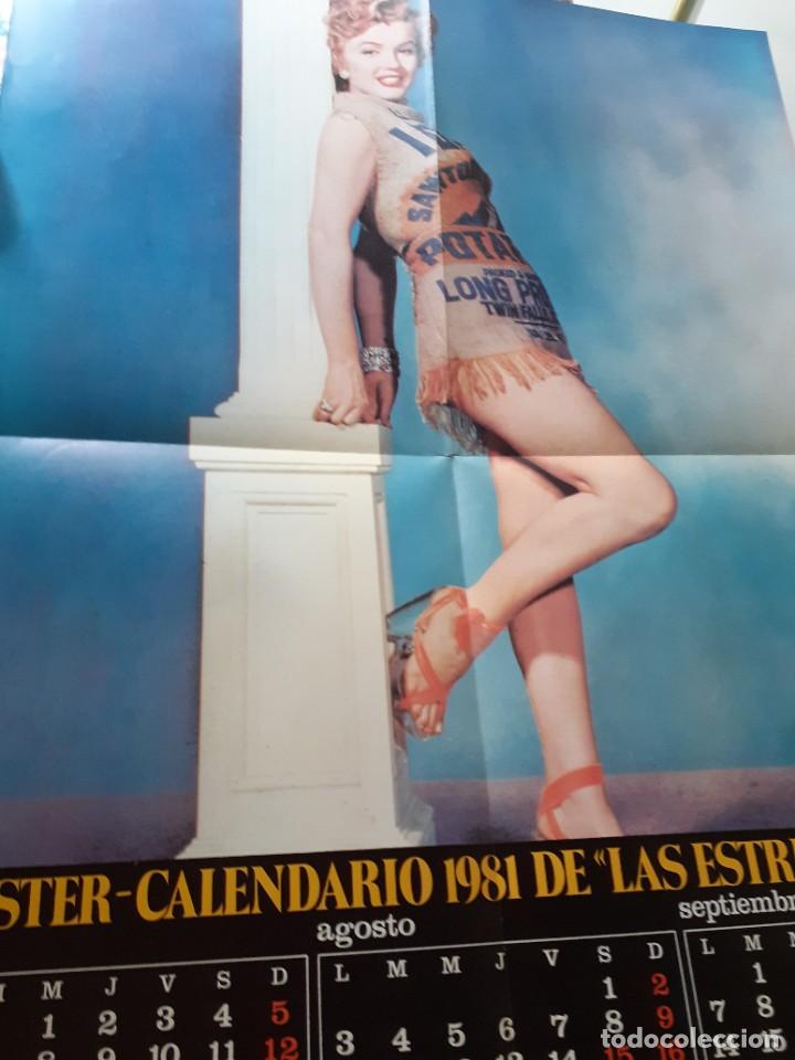 Cine: Poster Calendario Marilyn Monroe 1981