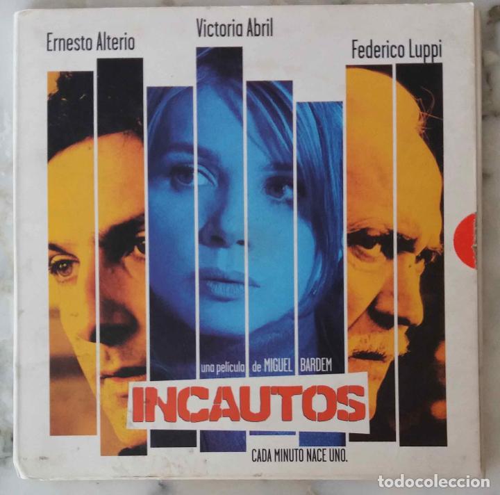 Cine: INCAUTOS. ERNESTO ALTERIO, VICTORIA ABRIL, FEDERICO LUPPI. PRESS BOOK + CD ROM, SOLO PROMOCIONAL