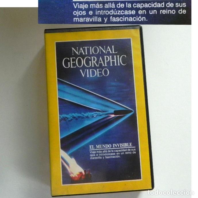Kino: EL MUNDO INVISIBLE DOCUMENTAL NATIONAL GEOGRAPHIC - LO QUE EL OJO NO VE - CIENCIAS PERCEPCI&Oacute;N - VHS