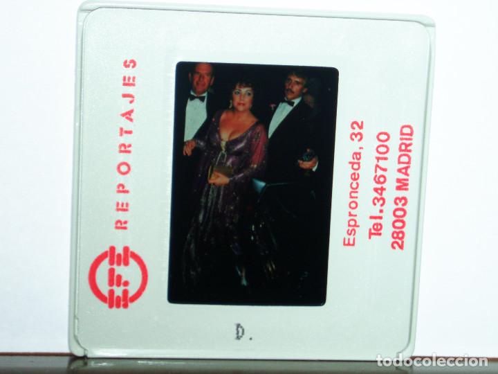 Cine: DIAPOSITIVA DE PRENSA. AGENCIA EFE. 5X5. ELIZABETH TAYLOR. LIZ. DIVA