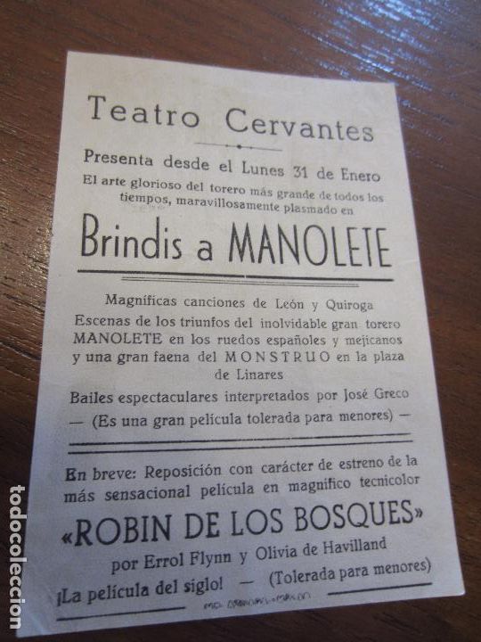 Cine: Brindis a manolete - Foto 2