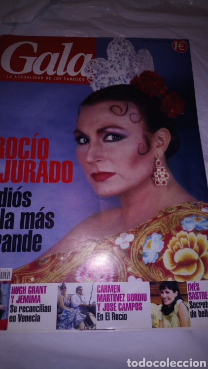 Cine: Roc&iacute;o jurado revista. Gala