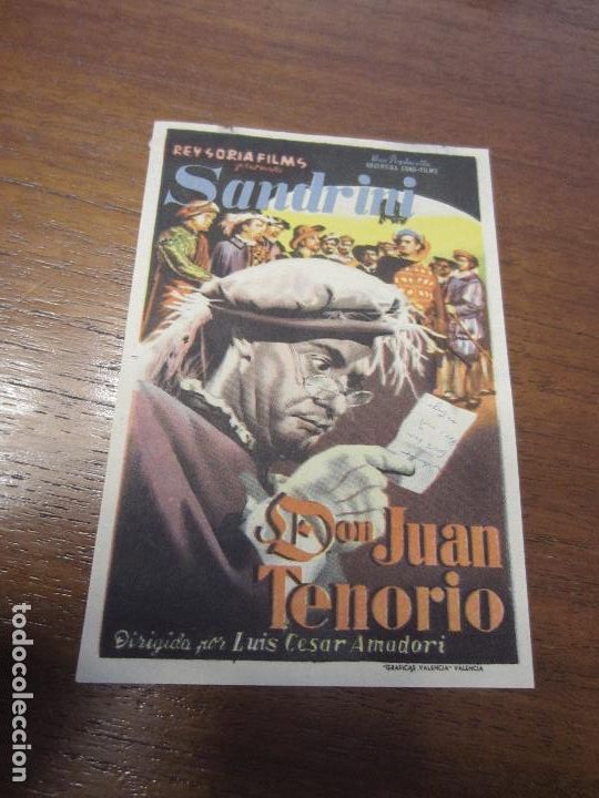 Cine: Don Juan Tenorio prospecto de cine
