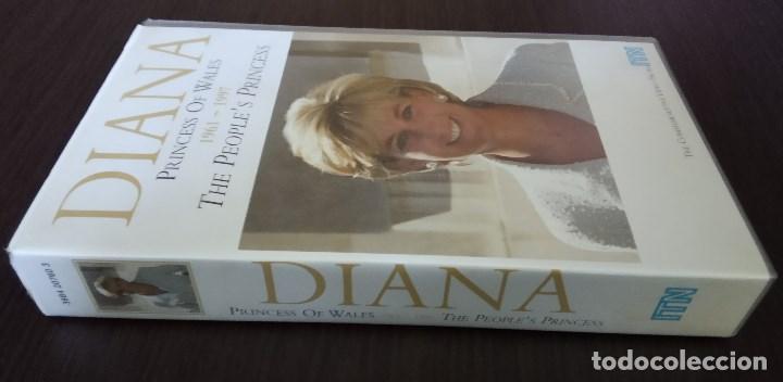 Cin&eacute;ma: Diana Princess of Wales. The people&acute;s Princess. VHS en ingl&eacute;s. ITN. UK, 1997. 78 minutos
