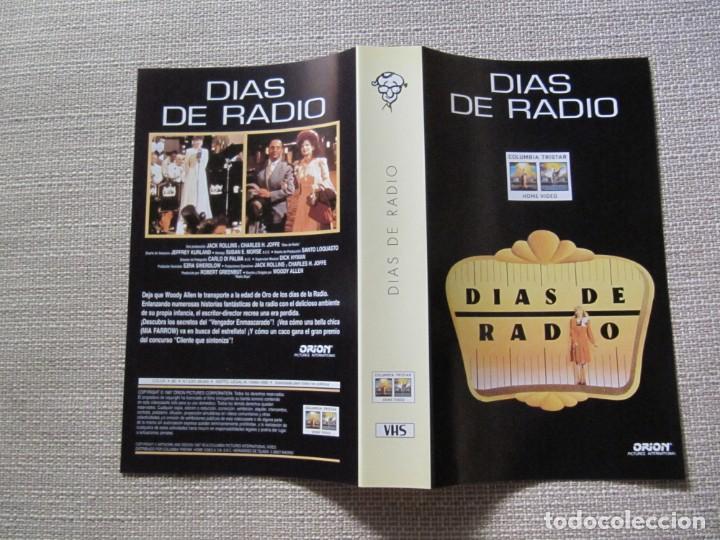 Cine: PORTADA CARATULA VHS DIAS DE RADIO WOODY ALLEN.