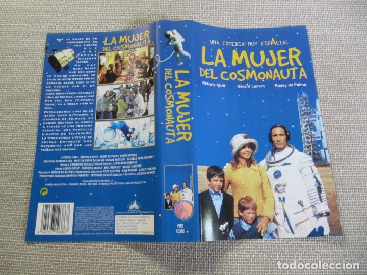 Cine: PORTADA CARATULA VHS LA MUJER DEL COSMONAUTA VICTORIA ABRIL ROSSY DE PALMA.