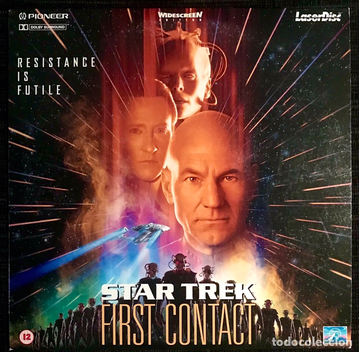 Cine: LASERDISC STAR TREK FIRST CONTACT VERSION ORIGINAL VO LD - Foto 1