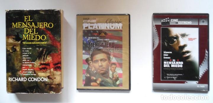 el mensajero del miedo, richard condon + dvd fr - Comprar Artículos de cine antiguo en todocoleccion - 210425626