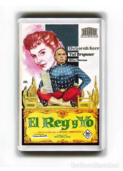 Cine: IMAN ACRILICO NEVERA - CINE EL REY Y YO - Foto 1