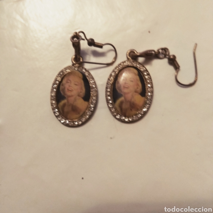 Cine: pendientes vintage Marilyn
