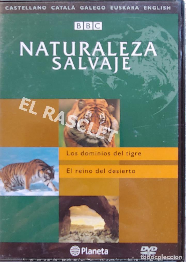 Kino: NATURALEZA SALBAJE -DOMINIOS DEL TIGRE - EL REINO DEL DESIERTO -EDITORIAL PLANETA