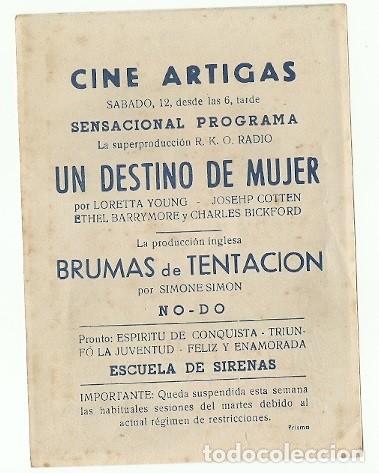 Cine: PROGRAMA CINE UN DESTINO DE MUJER - Foto 2