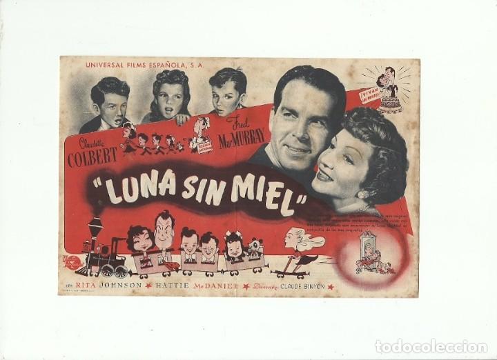 Cine: PROGRAMA LUNA SIN MIEL UNIVERSAL FILMS ESPA&Ntilde;OLA - Foto 1