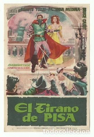 Cine: PROGRAMA CINE EL TIRANO DE PISA - Foto 1