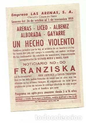 Cine: PROGRAMA CINE FRANZISKA - Foto 2