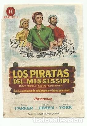 Cine: PROGRAMA CINE LOS PIRATAS DEL MISSISSIPI - Foto 1