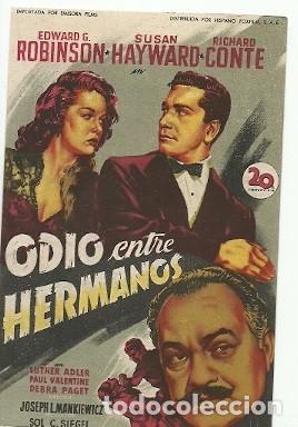 Cine: PROGRAMA CINE ODIO ENTRE HERMANOS - Foto 1