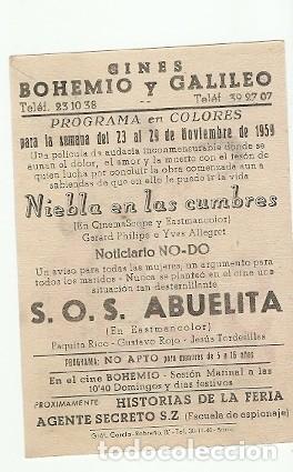 Cine: PROGRAMA CINE S O S ABUELITA - Foto 2