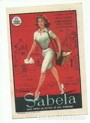 Cine: PROGRAMA CINE SABELA - Foto 1