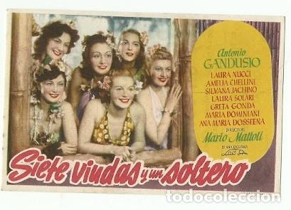 Cine: PROGRAMA CINE SIETE VIUDAS Y UN SOLTERO - Foto 1
