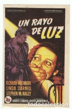 Cine: PROGRAMA CINE UN RAYO DE LUZ - Foto 1