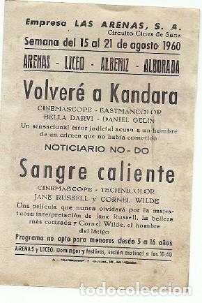 Cine: PROGRAMA CINE VOLVER A KANDARA - Foto 2