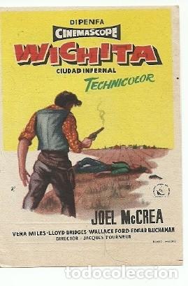 Cine: PROGRAMA CINE WICHITA JOEL MCCREA - Foto 1