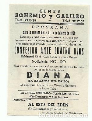 Cine: PROGRAMA DIANA LA RAGAZZA DEL PALIO - Foto 2