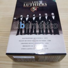 Cine: LES LUTHIERS – 5 DVD EDICIÓN LIMITADA – NUEVOS. Lote 217464191