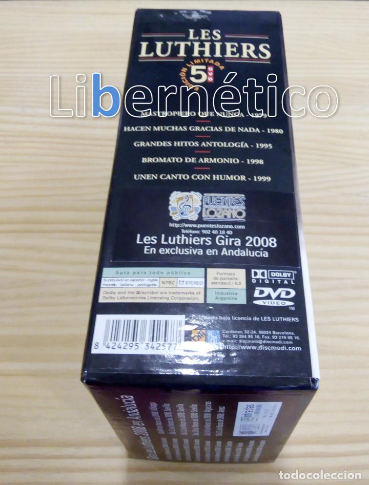 Cine: Les Luthiers &ndash; 5 DVD Edici&oacute;n limitada &ndash; Nuevos - Foto 4