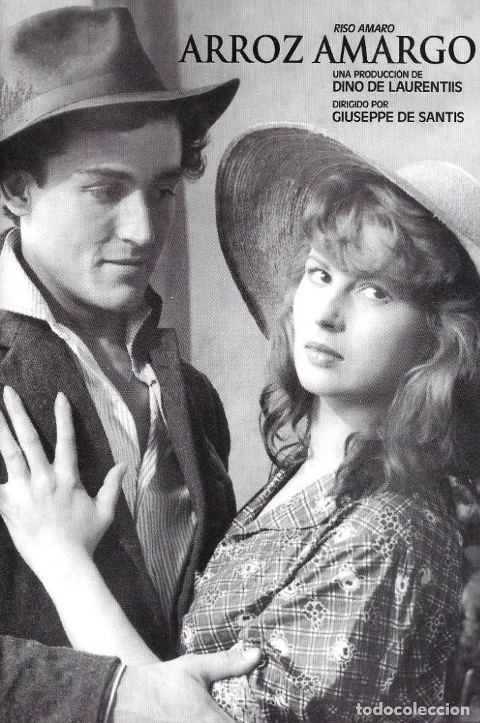 Cine: LIBRETO ARROZ AMARGO - GIUSEPPE DE SANTIS - Foto 1