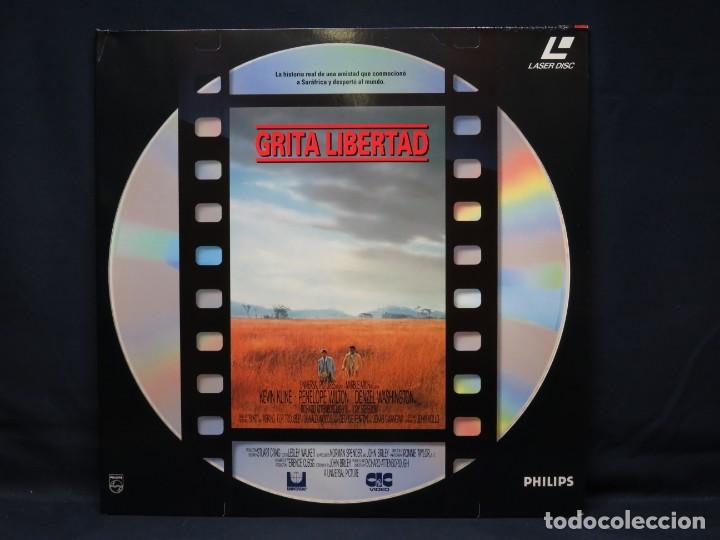 Cine: GRITA LIBERTAD - LASER DISC - Foto 1