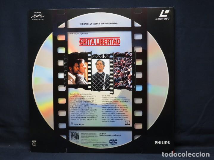 Cine: GRITA LIBERTAD - LASER DISC - Foto 2